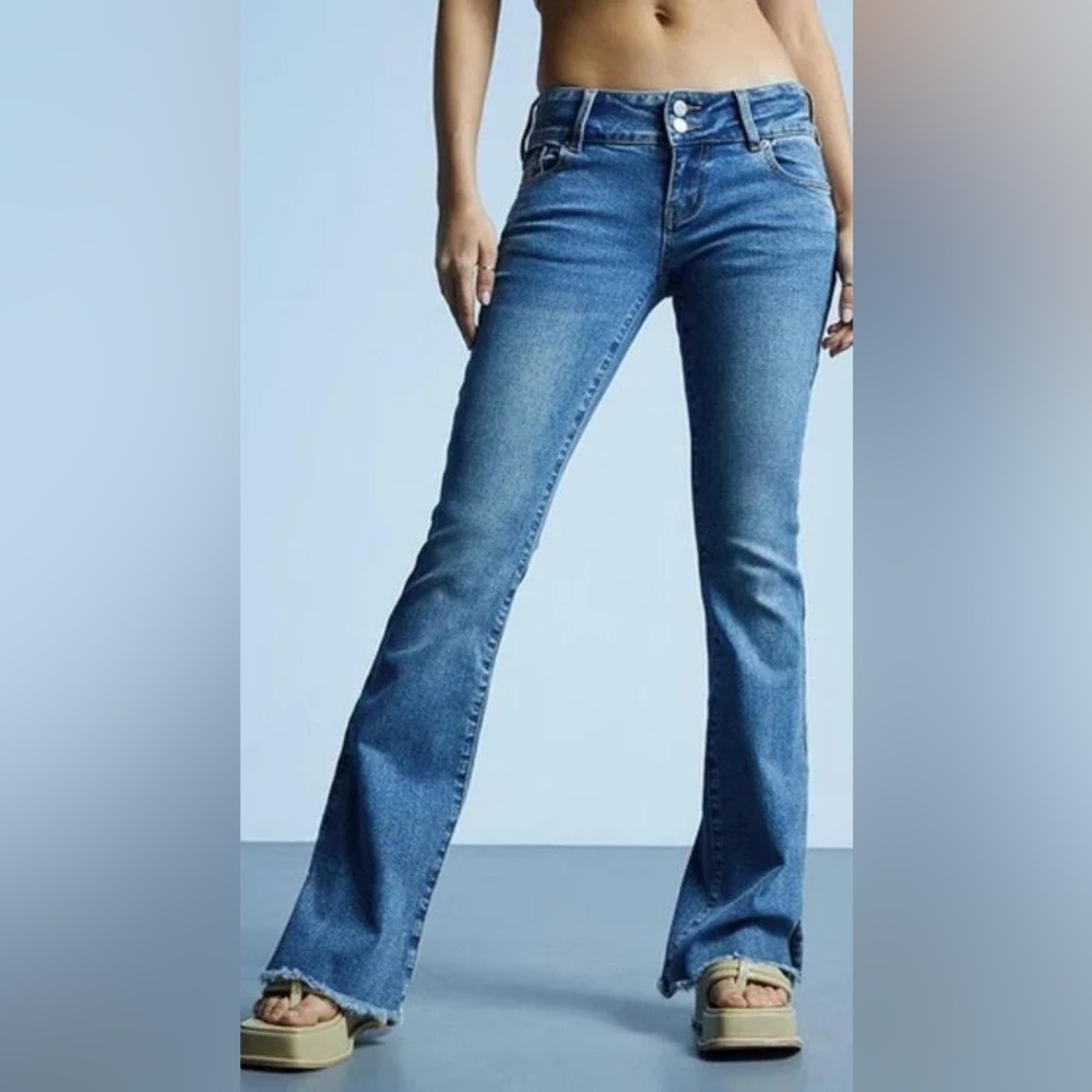 PAC Sun Stretch Low Rise Boot Cut Jeans